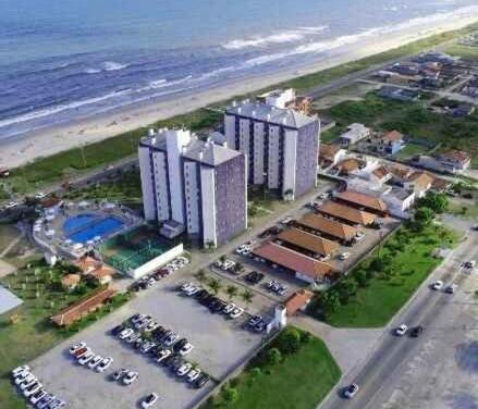 Apto Resort Cambuhy Frente Mar Piscina Academia Matinhos Buitenkant foto